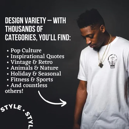 900K Designs for Your Clothing Business: The Ultimate T-Shirt Design Mega Bundle with Resell Rights